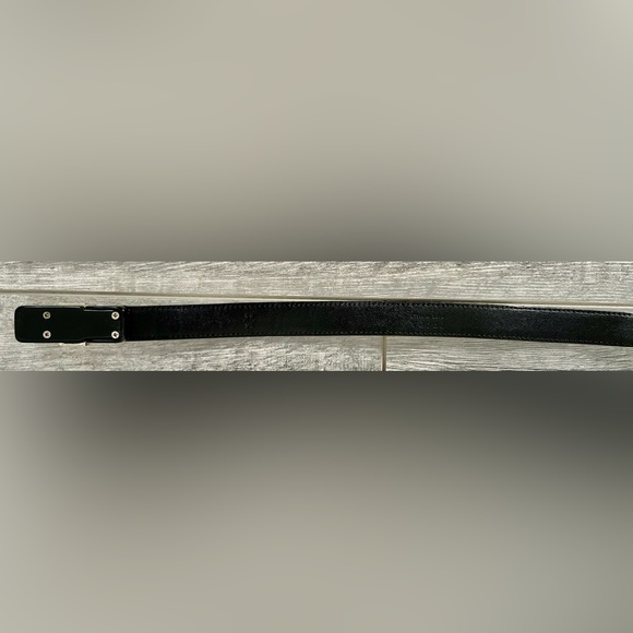 Authentic Vintage Prada Black leather belt - Picture 7 of 10